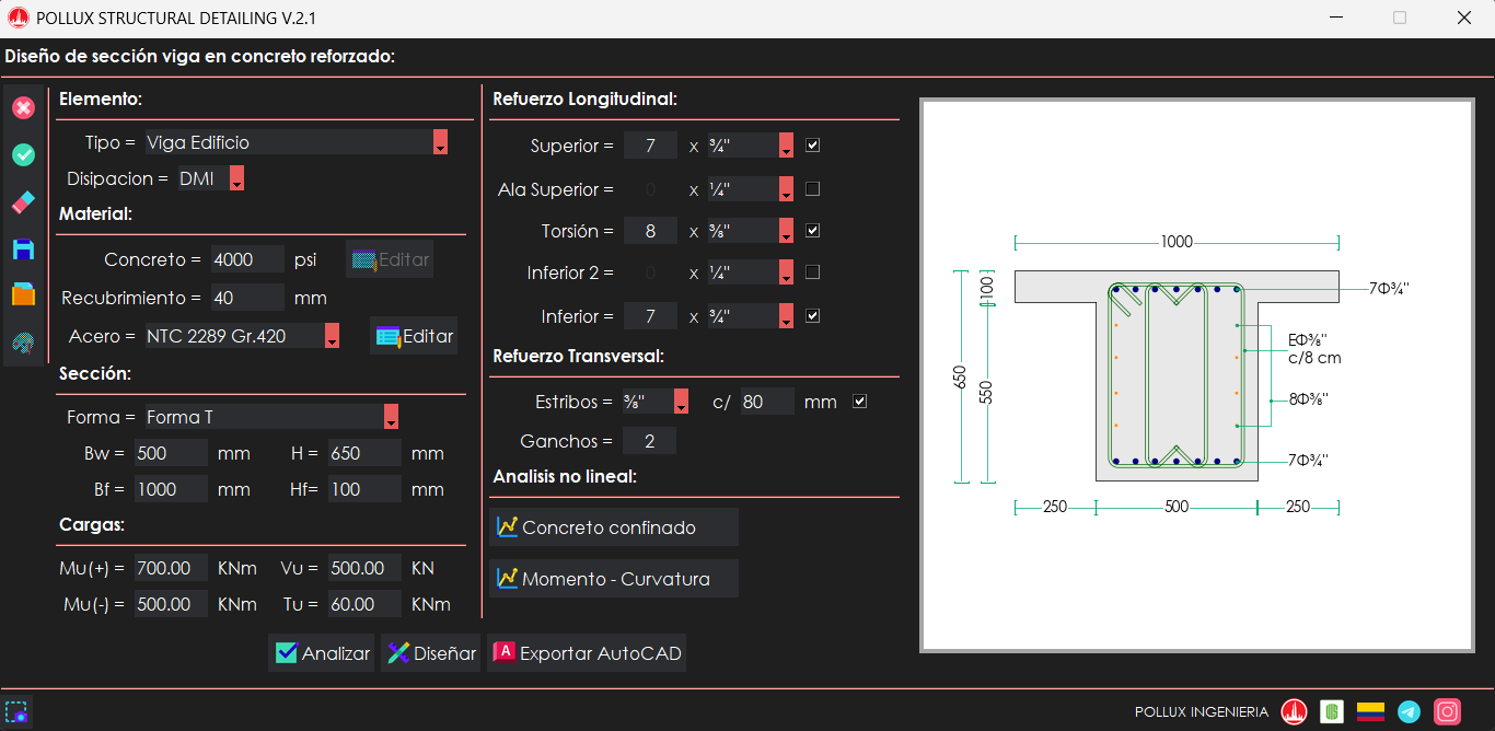 Licencia Pollux Structural Detailing V.2.1 - Image 2